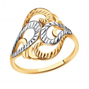 Золотое кольцо МАГНАТ МА 012167 фото